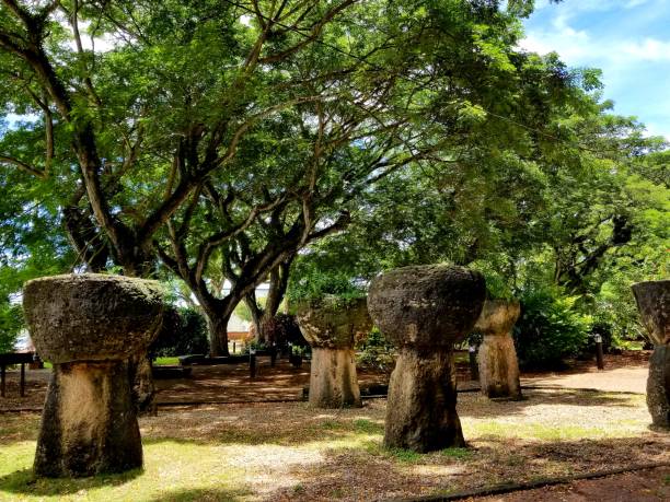 istock Latte stones at Guam island 1240918387