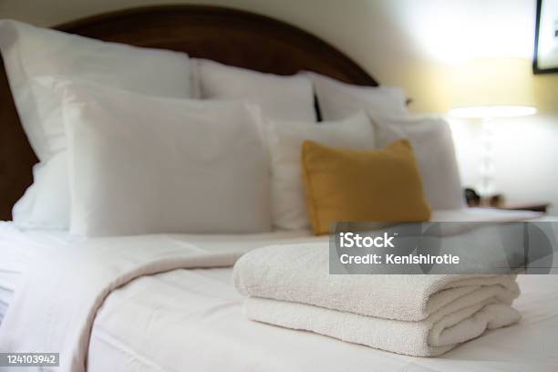 Hotel Room Stock Photo - Download Image Now - Hotel Room, Bed - Furniture, Bedroom