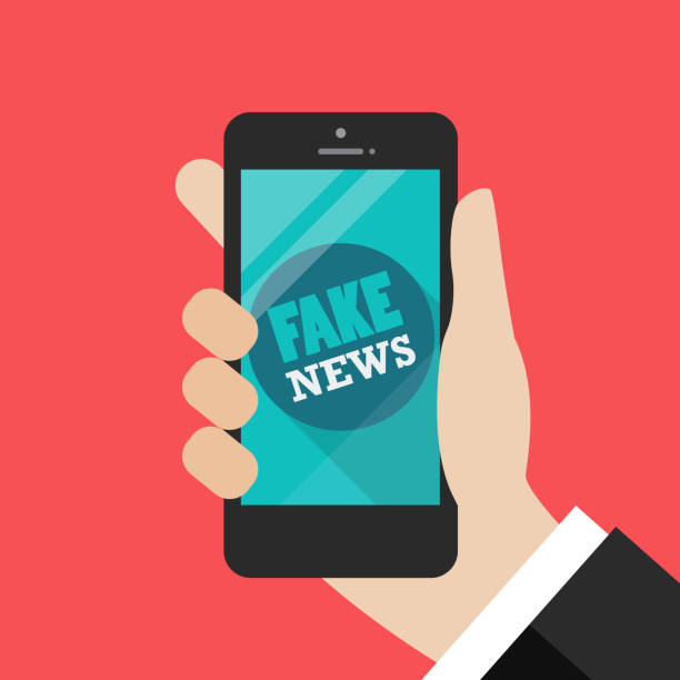 istock Fake news word on smartphone 1241042968