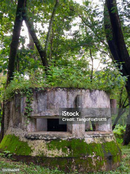 Abandoned Independence War Pillbox At Madiun City Indonesia Stock Photo - Download Image Now