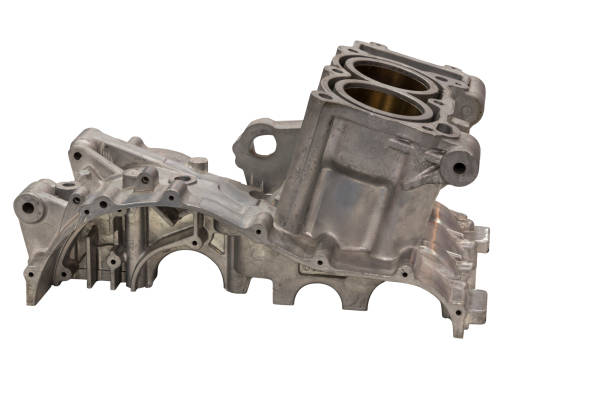 istock aluminium die casting products made from high pressure injection machine 1241065304