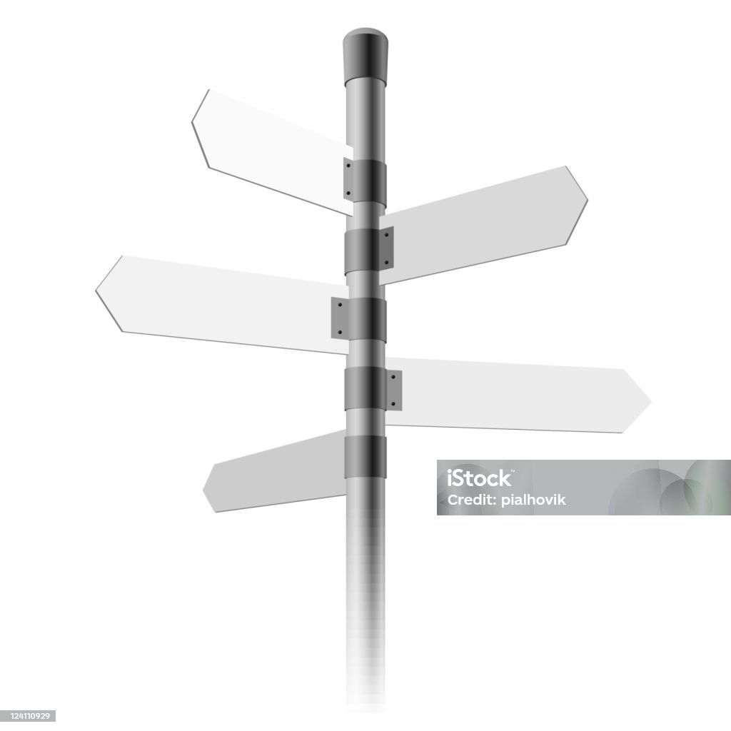 Direction Sign Vector Stock Illustration - Download Image Now - Arrow ...