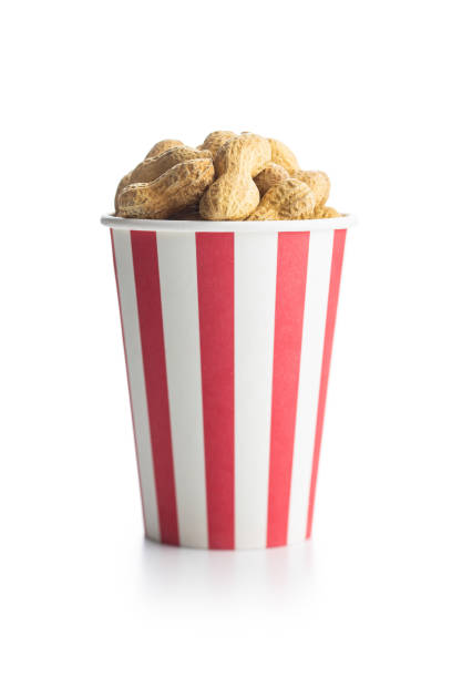 istock Tasty unpeeled peanuts. 1241111741