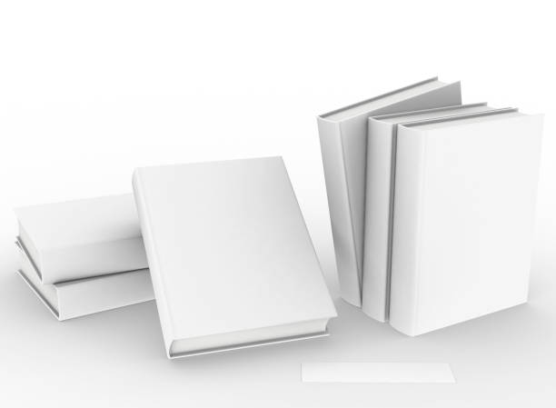 istock template empty hardcover book mockup set white background 1241119361