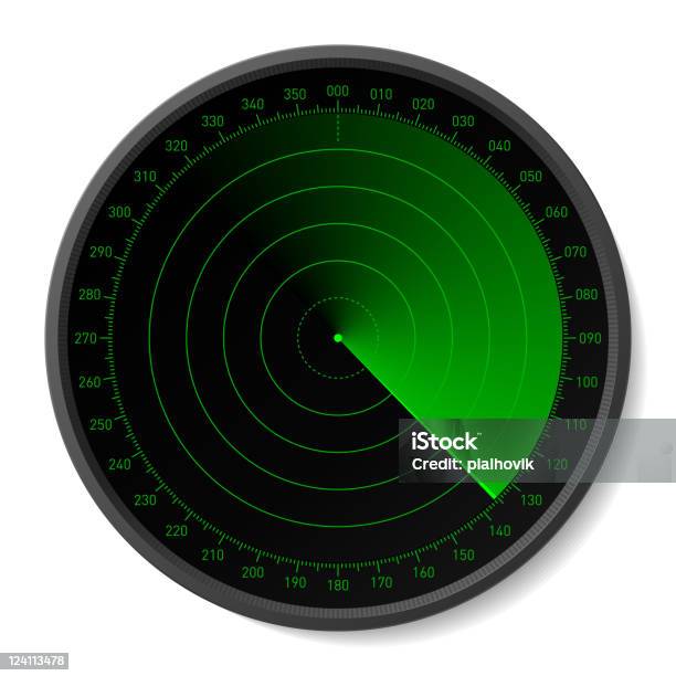 Radar - Arte vetorial de stock e mais imagens de Armamento - Armamento, Controlo, Coordenação