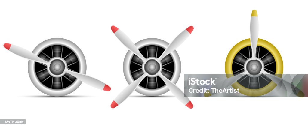 Jet Engine Vector Design Illustration Isolated On White Background ...