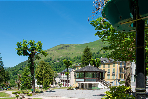 Les Eaux-Bonnes, a mountain spa resort in the French Pyrenees.