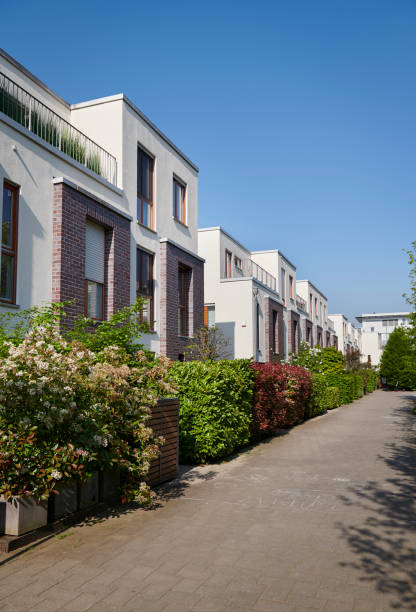 istock Modern housing / row houses 1241149754