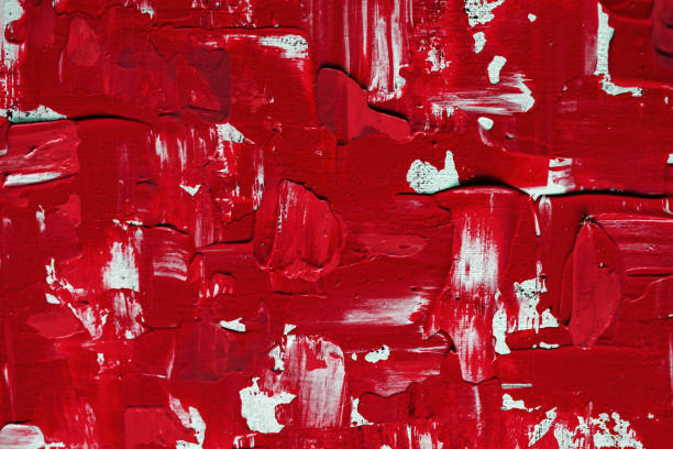 istock abstract oil paint texture on canvas, background 1241165162
