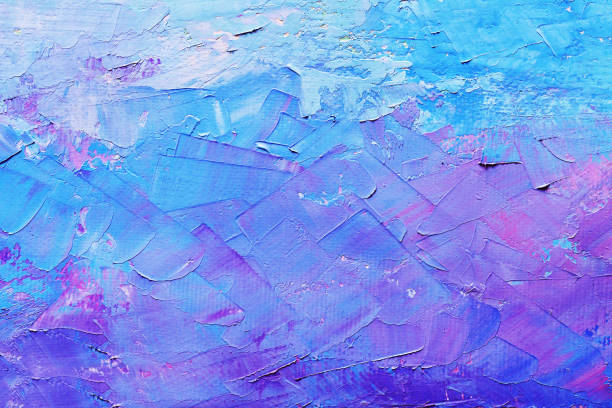 istock abstract oil paint texture on canvas, background 1241165171