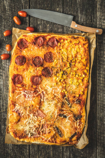 istock Homemade italian pizza 1241225155