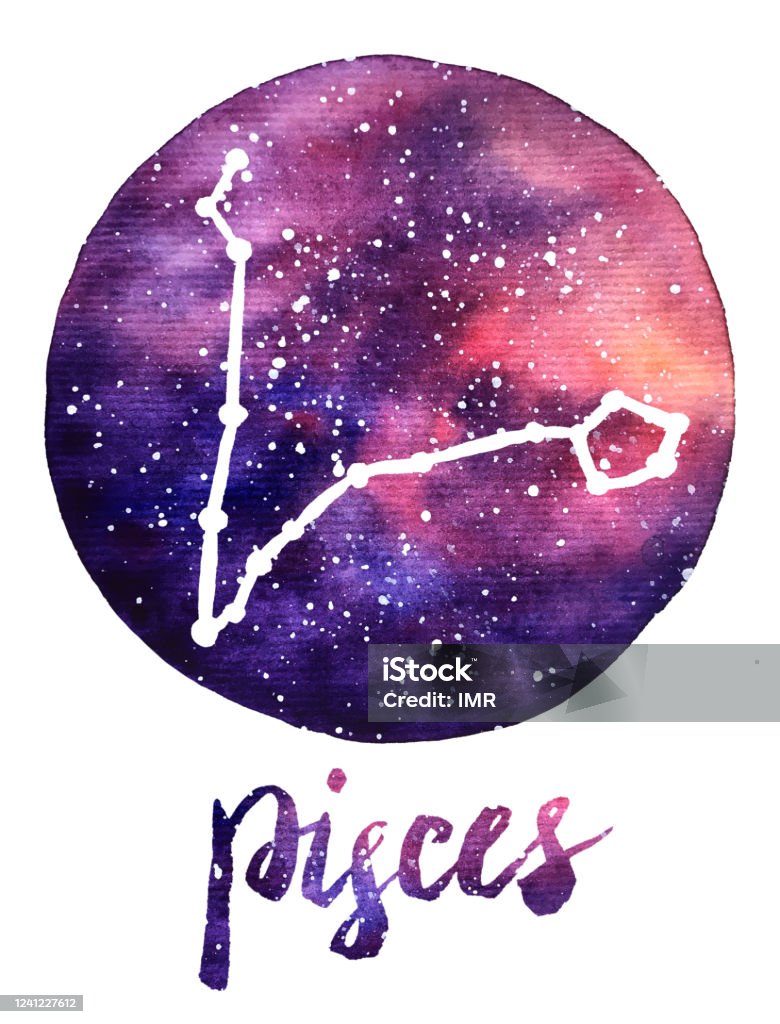 Chòm Sao Hoàng Đạo Song Ngư Màu Nước Biểu Tượng Nước Chiêm Tinh ...