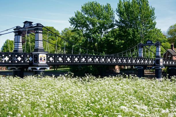 Stapenhill Ferry Bridge, Burton upon Trent, UK.