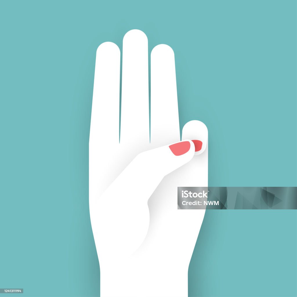 Ba Ngón Tay Ra Hiệu Ngôn Ngữ Tay Chống Độc Tài Hình Minh Họa ...