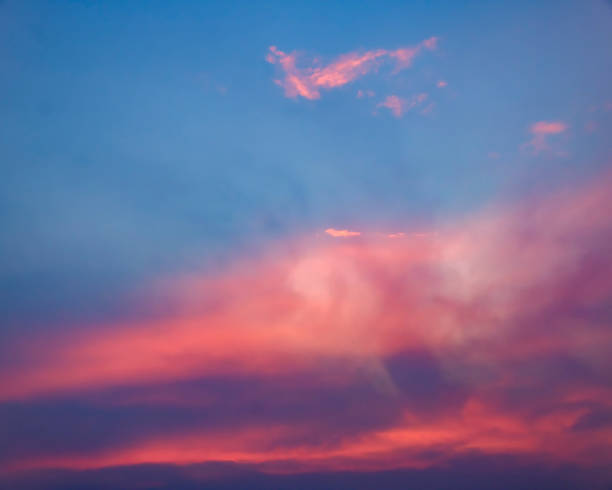 istock The sky with clouds in the morning, evening. 1241316244