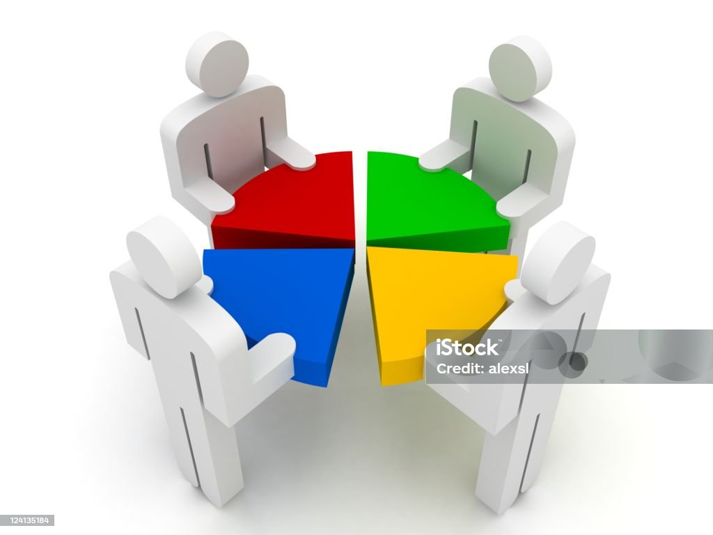 Tabella di confronto - Foto stock royalty-free di Affari