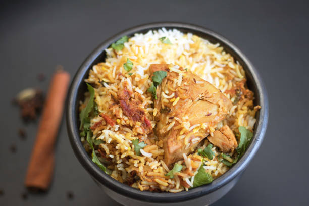 istock Jackfruit  Biryani Recipe in a bowl made from spices, rice and jackfruit 1241359797