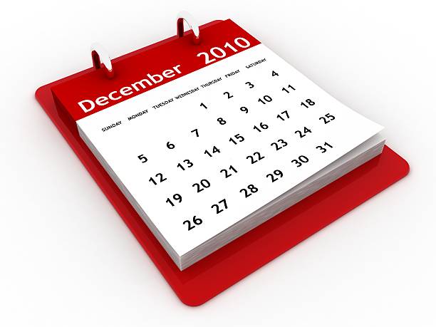 istock December 2010 - Calendar series 124136352