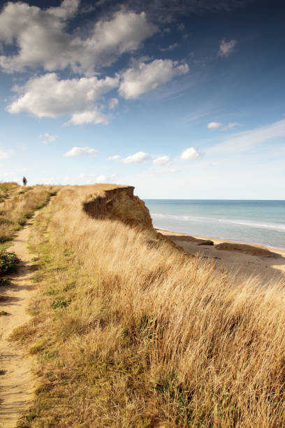 istock coastal walks along the cliffs of england 1241388072