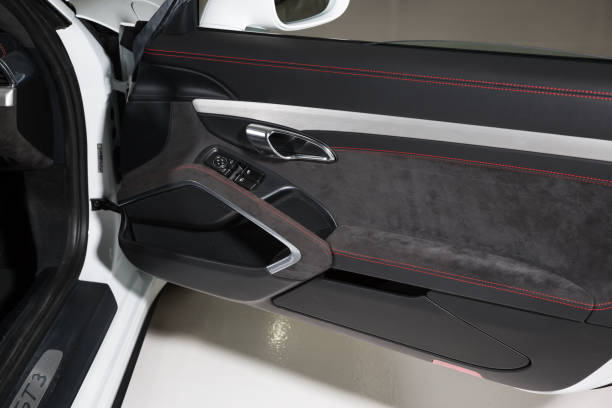 Close up of door panel