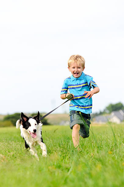 istock excited boy and dog 124143969