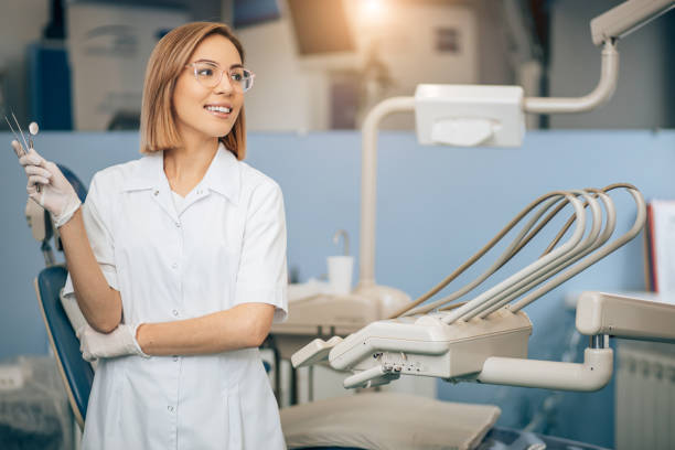 istock smiling dentist doctor 1241453167