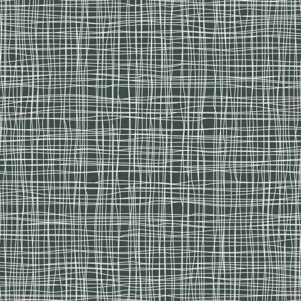 Linear web-like background. Abstract pattern with lines similar to gauze. Background with curved lines. Ornament in white and gray colors. basket weaving stock illustrations