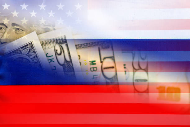 istock Russia USA trade issues 1241528267