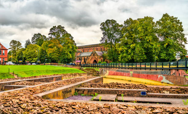 istock Roman amphitheatre in Chester - Cheshire, England 1241577391