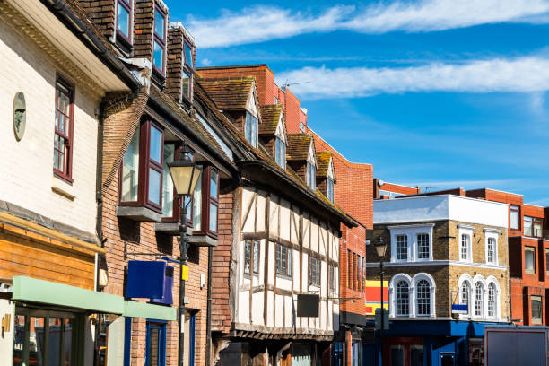 istock Traditional houses in Windsor, England 1241587371