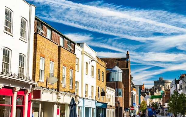Traditional houses in Windsor - Berkshire, England, United Kingdom