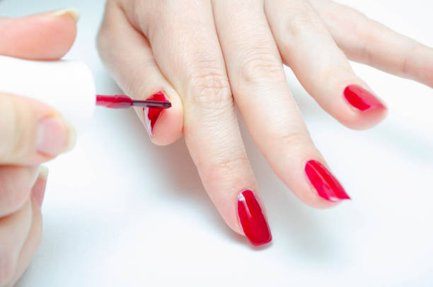 istock Manicure at home. DIY manicure 1241632494