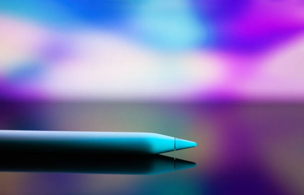 Pencil on art background. inspiration concept