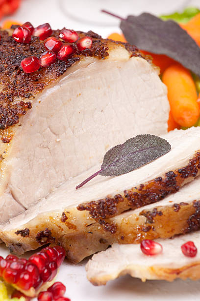 istock Sage Mustard Roast Tenderloin Pork 124170255