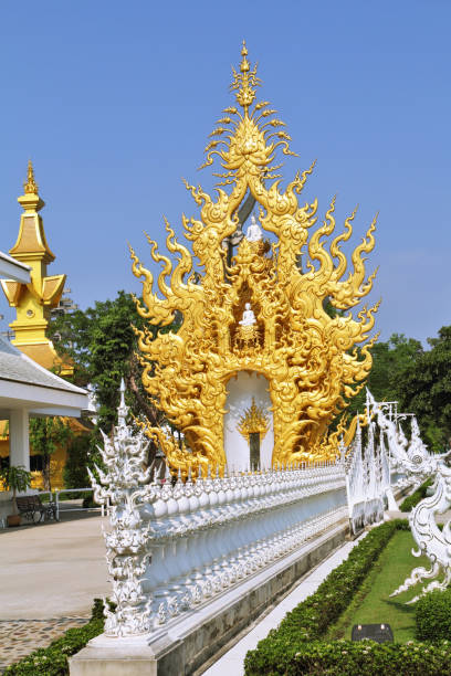 istock Chapel  gold in the White Palace. Thailand 1241711882