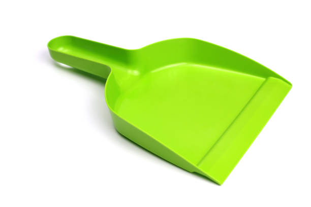 istock plastic scoop green isolated on a white background. 1241713288