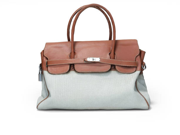 istock 3D rendering brown old bag for grandmother on white background with shadow 1241723747