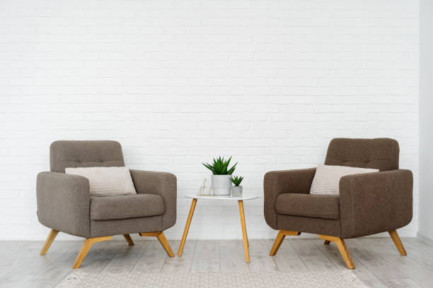 istock Contemporary room in house with modern interior 1241738574