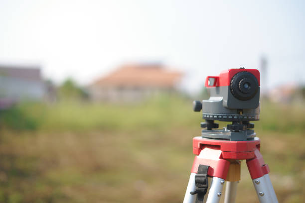 istock Total station or electronic distance measurement 1241784070