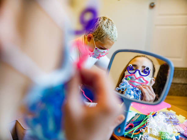 istock Young women doing PPE arts and crafts 1241785729