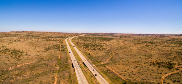 istock View of road in desert 1241813738