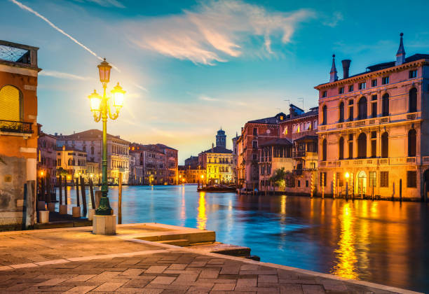 istock Grand Canal in sunset 1241815436