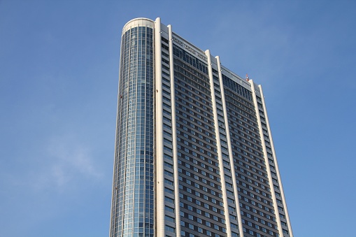 Tokyo Dome Hotel in Bunkyo ward, Tokyo. Japan is visited by 13.4 million foreign tourists annually.