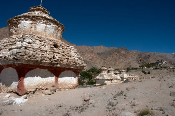 istock stupa and landscape at 1241863058