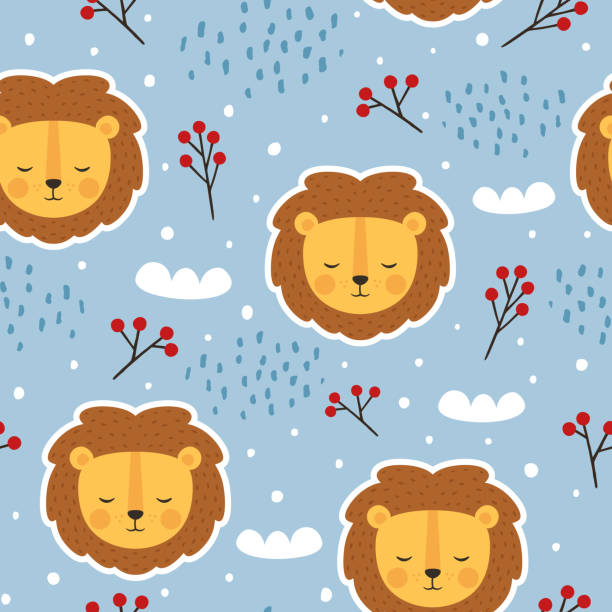 Lion Resting Vector 440+ Lion Rest Background Stock Illustrations, Royalty-Free Vector ...