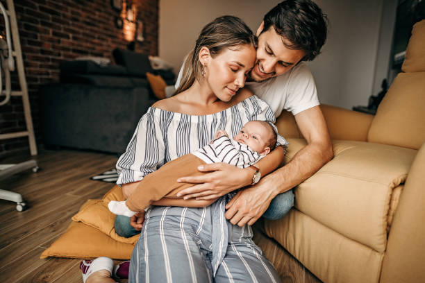 istock Our baby, our happiness 1241920392