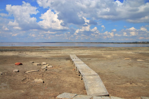 istock A dying salty estuary called Kuyalnik. 1241937023