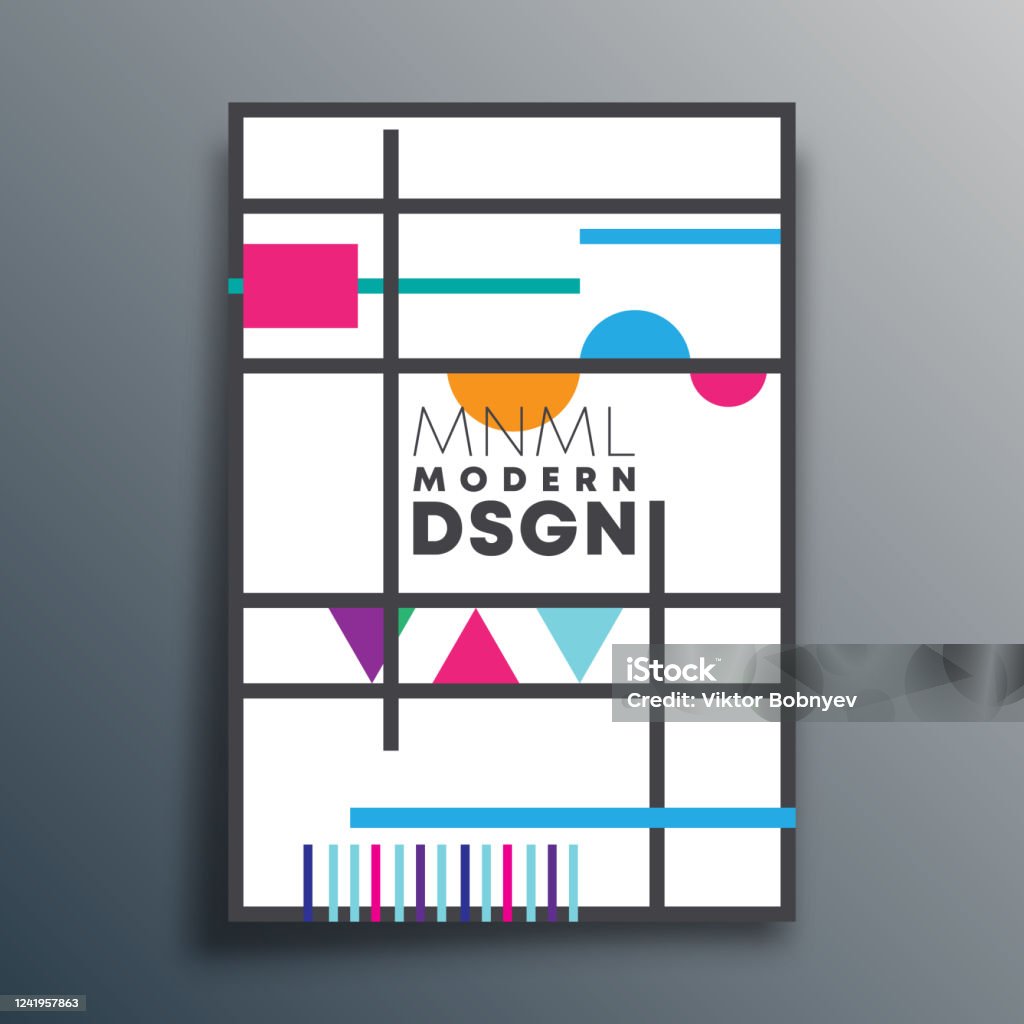 Thiết Kế Hiện Đại Với Hình Dạng Hình Học Cho Hình Nền Tờ Rơi Áp ...