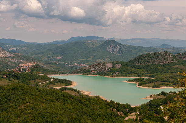 istock Castel San Vincenzo, Isernia, Molise. The lake. 1242004852