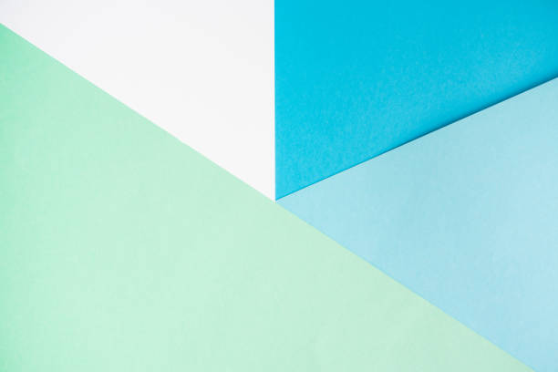 istock Abstract background of green, white and blue 1242091420